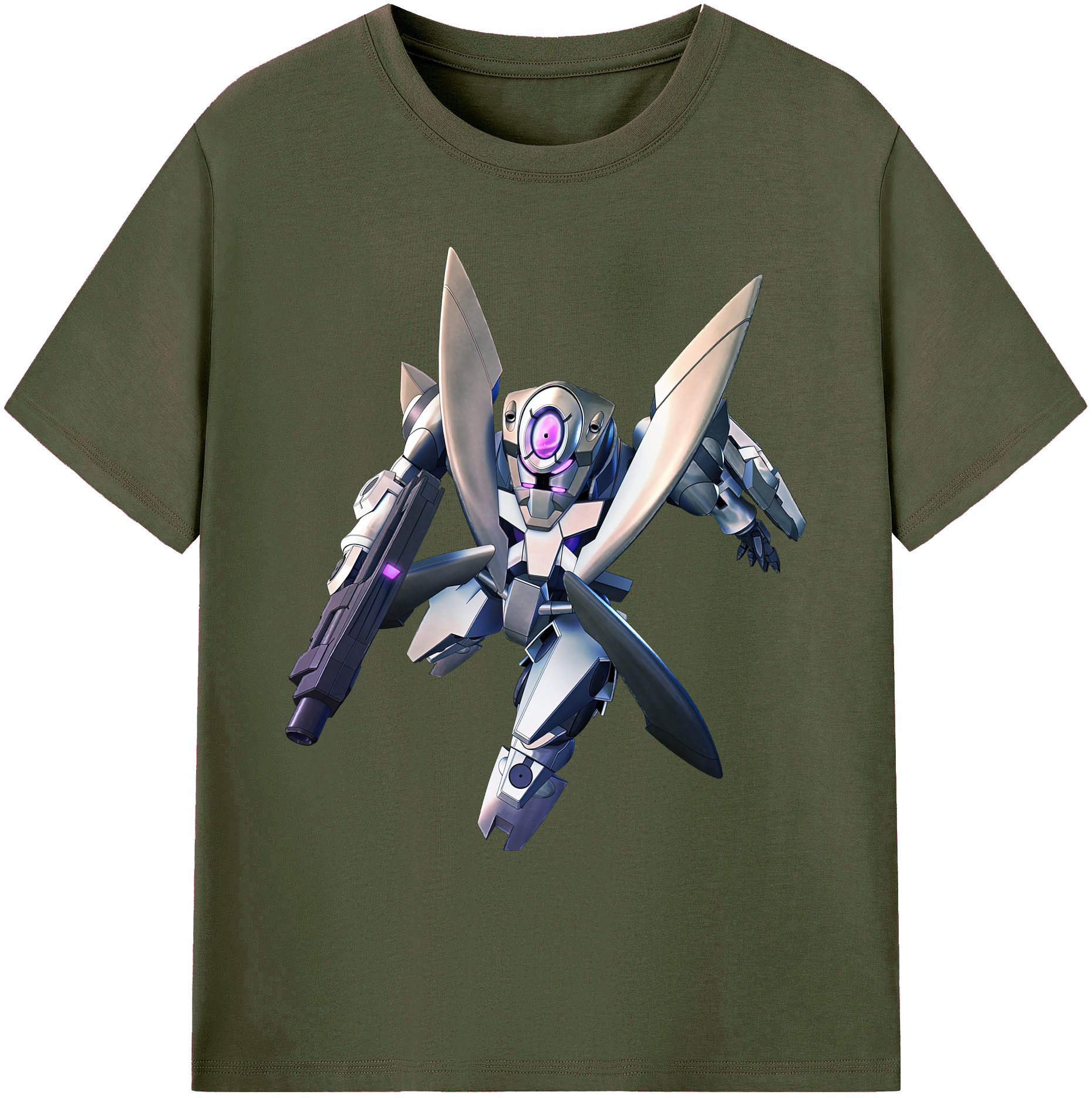 （画像用） 機動戦士ガンダム Mobile Suit Gundam 綿100％ メンズ半袖Tシャツ｜肌触りやわらか＆通気性
